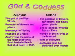 Jun 05, 2017 · iris is also the greek goddess of love. Zephyrus The God Of The West Winds Protector Of Flowers And Plants Messenger Of Spring Husband Of Chloris Zephyr Was The Name Of The Roller Coaster Ppt Download