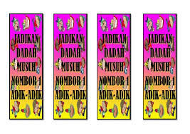 See more ideas about crafts, bookmarks, diy bookmarks. Penanda Buku Antidadah