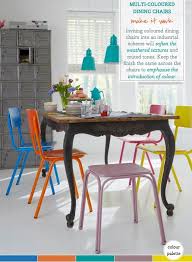 Palette Addict Multi Coloured Dining Room Colored Dining Chairs Dining Room Colors Dining Chair Design
