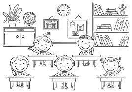 Black And White Homeschool Clipart Math Worksheets Grade 2 Clipart Black And White Clip Art Cartoon Kids