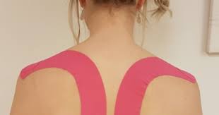This tape is already quite effective. Hooikoortstape Massagecentrum Twente
