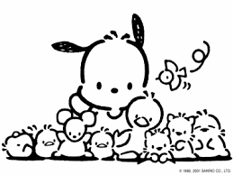 Pochacco Manga Coloring Book Coloring Books Cute Drawings