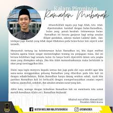 Maka rebutlah peluang yang ada ini kerana kita tidak tahu dapat. Ikatan Muslimin Malaysia Isma Korea Kalam Pimpinan Ramadhan Assalamualaikum W B T Saya Khairul Asyraf Bin Ahmad Zaki Mewakili Isma Korea Ingin Megucapkan Selamat Menjalani Ibadah Puasa Kepada Semua Khususnya Buat Pelajar Malaysia