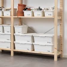 Sockerbit Box White Ikea Storage Boxes With Lids Ikea Small Storage
