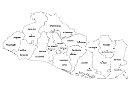 This honduras map powerpoint theme or template is to a large extent colored blue, light. El Salvador Map Coloring Page Free Printable Coloring Pages For Kids