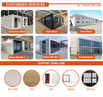 20 FT Detachable Container House Modular Frame Packaging ...