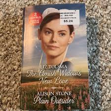 The Amish Widow's New Love and Plain Outsider by Liz Tolsma, Alison Stone