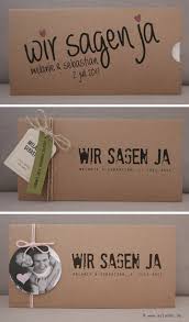 Hochzeitskarte Kraftpapier Kraft Wedding Invitation Karte Hochzeit Einladungen Hochzeit Einladungskarten Hochzeit