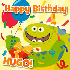 Happy birthday Hugo!ߎȰߎ We hope it's a huge hit with ...