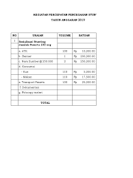 Contoh format rab pembangunan dan pengembangan paud/tk (format rab desa). Rab Pencegahan Stunting Xls