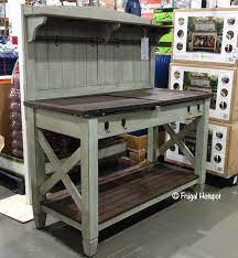 Costco Pike Main Americana Potting Bench 349 99 Potting Bench Outdoor Potting Bench Potting Bench Plans