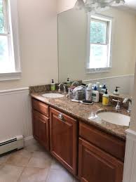 You may think of your bathroom vanity cabinets as an easier choice to make than your kitchen cabinets, (and you might be correct) but there are a lot of factors that you should consider before rushing into that purchase. Our Painted Bathroom Vanity The Before After And How To Guide Driven By Decor
