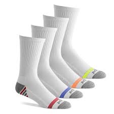 Men S Heel Lines Crew Socks 4 Pack The Comfort Sock Men In Heels Socks Mens Socks