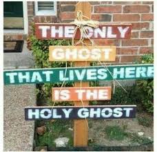 Now I Could Live With This Halloween Decoration Or As Leece Calls It Satanween Lol Christian Halloween Halloween Alternatives Church Halloween