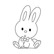 Chez les sujets plus jeunes, c'est plus difficile car les. Lapin De Paques Dessin Coloriage Lapin De Paques Avec Tete A Modeler