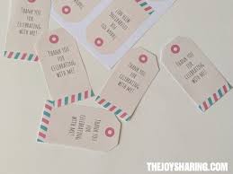 Make your unique style stick by creating. Thank You Gift Tags Free Printable Template The Joy Of Sharing