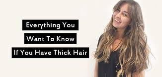 You need big hair accessories to tie thick hair properly. Everything You Want To Know If You Have Thick Hair Amazingbeautyhair