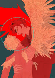 Pin By Anya Romanov On Art And Other Things 3 Good Omens Book Art Studies Character Art