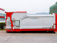 FULONGMA Hook Arm Garbage Truck Compartment and Configuration