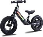 Amazon.com: KKA Bicicleta eléctrica para niños con luces coloridas ...