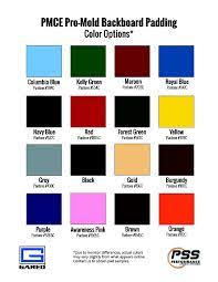Cool greens are often called names like forest, emerald, bottle green, seafoam etc. Professional Pro Mold Forest Green Backboard Padding Gared