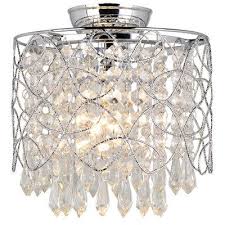 Valentia Crystal Batten Fix Ceiling Light Diy Crystals Flush Ceiling Lights Diy Shades