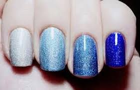 Para una combinación moderada y orgánica, los análogos: Unas Decoradas Color Azul Unasdecoradas Club