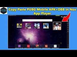 How To Import Apk And Obb File In Nox App Player Emulator Pubg Mobile App Players Videos Tutorial
