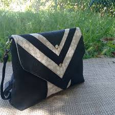 Sac Bandouliere Sac A Main Sac Porte Epaule Simili Cuir Noir Motif Baroque Tissu Beige Et Blanc Sac De Soiree Sac Mariage Sac Porte Epaule Simili Cuir Noir