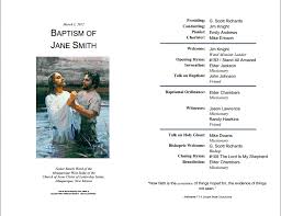 The only obstacle is updating your old resume —the one that just never seems to format the right way in microsoft word. Lds Baptism Program Template Laytreasuresinheaven