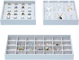 Closetmaid suitesymphony if you have the space, you'll love this idea. Home Kitchen Set Of 3 Gadgets Display Showcase Stackable Jewelry Organizer Trays Accessories Storage Box For Drawer Dresser Wardrobe Storage Organization