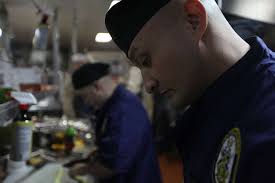 Staff Sergeants Nathan Perez, left, a tiltrotor mechanic,
