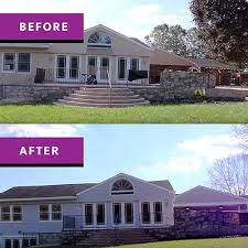 You'll find, however, when you go to put siding on your house, it's the soffets and trim. Stucco To Siding A Transformation You Have To See To Believe