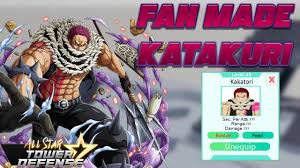 Here's to redeem the all star tower defense codes in roblox , follow these steps: Katakuri All Star Tower Defense Fan Made Concept Youtube
