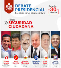 El candidato de perú libre, pedro castillo, ha desbancado por primera vez a su oponente conservadora a la presidencia del país, keiko fujimori, en el recuento de la segunda vuelta de las elecciones presidenciales celebrada este domingo con el 94 por ciento de las actas ya escrutadas. Jurado Nacional De Elecciones Del Peru Hoy Es El Debatepresidencialjne 18 00 Horas En El Tercer Bloque Los Candidatos A La Presidencia De La Republica Exponen Cuales Son Sus Planes