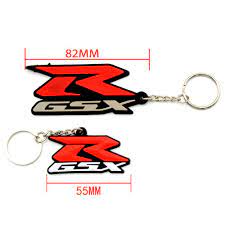Motorcycle Accessories 3d Soft Rubber Keychain Key Ring Key Chain Keyring For Suzuki Gsxr600 Gsxr750 Gsxr100 Motorcycle Accessories Bicycle Lock Bicycle Safety