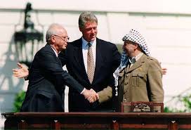 During a press briefing in the east room of the white house, wednesday, yasser arafat sat stone faced as israeli prime minister benjamin netanyahu whispered something in his ear credit: Twenty Five Years After The Oslo Accords The Prospect Of Peace In The Middle East Remains Bleak