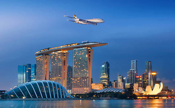 A380 to Singapore