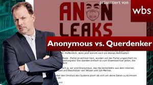 I know why you're here. Anonymous Erklart Querdenker Partei Diebasis Den Krieg Anwalt Christian Solmecke Youtube