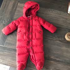 Ralph Lauren Other Red Ralph Lauren Baby Snowsuit Poshmark