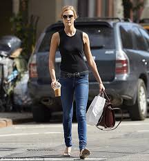 This one hit me hard. Karlie Kloss Dresses Down In Tight Fitting Jeans And A Black Top Daily Mail Online