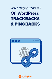 What Why And How To S Of Trackbacks And Pingbacks In Wordpress In 2020 Blog Writing Wordpress Tutorials Wpbeginner