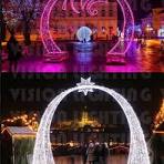 LED Christmas Tunnel Decorations Large 3D Arch Motif Lights ...