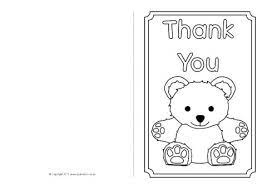 The next card has a nice big space for you to decorate it any way you like. Thank You Card Colouring Templates Sb5264 Sparklebox