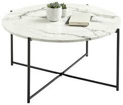 Inklusive einer massiven, 2 cm dicken, tischplatte aus echtem marmor. Couchtisch Rund Mit Marmoroptik Online Kaufen