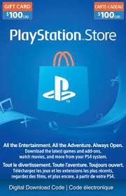 A sony playstation gift card can be used in the online store to make purchases towards new games. Playstation Network 100 Playstation Store Gift Card Digital Download Walmart Canada