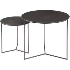 Supported by a sleek and slender bronze frame, the table is topped with a sensuous slab covered in dark grey parchment and finished in a glossy. La Maison Interiors Furniture Home Accessories
