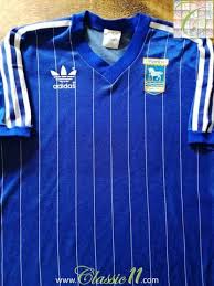 Official Adidas Ipswich Town Home Football Shirt From The 1981 1982 Season Shirts Everton Football