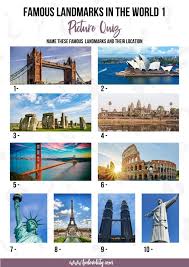Jun 21, 2021 · although trivia questions and games are fun, nothing that better than a good picture round quiz to spice things up! Best Famous Landmarks Picture Quiz 120 Questions And Answers Beeloved City