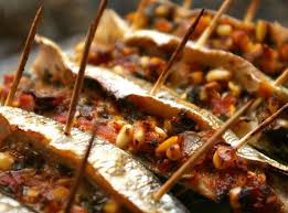 Recipe Stuffed Sardines With Fresh Herbs Tomato And Pine Nuts Spanish Tapas Recipes Sardine Recipes Tapas Recipes